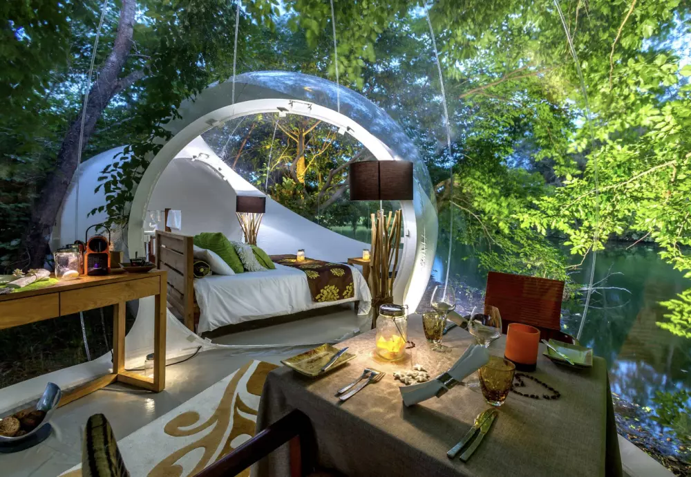 patio bubble tent