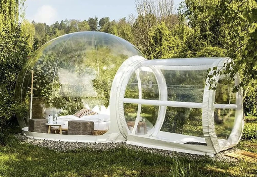 bubble tents for outdoor dining