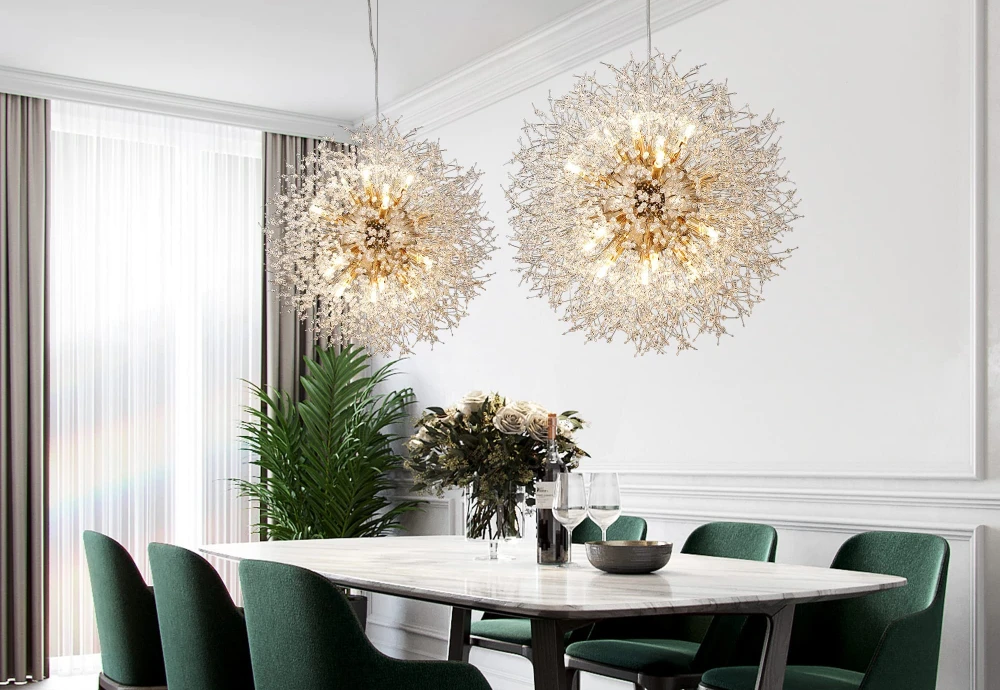 dining room crystal chandeliers