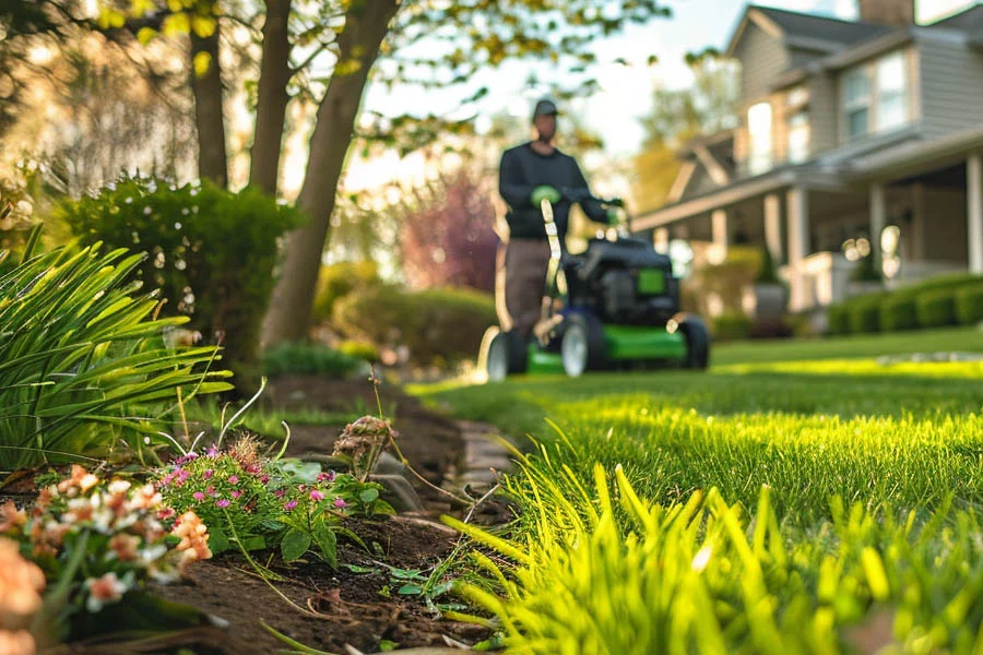 eco electric lawn mower